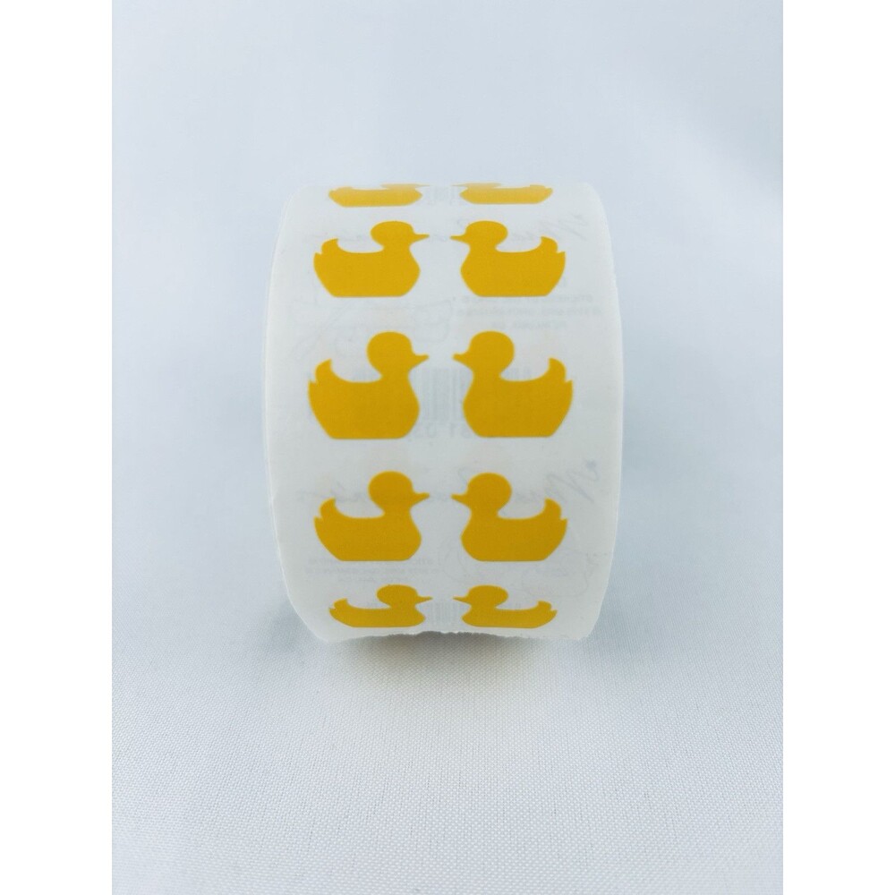 Vtg Stickers Scrapbooking Crafts Mrs. Grossman’s 1979 Yellow Duck 15 Sheets Roll